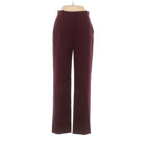 Dark red trousers